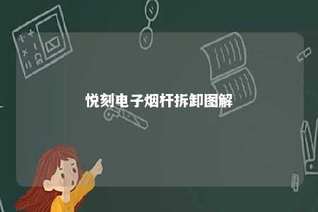 悦刻电子烟杆拆卸图解